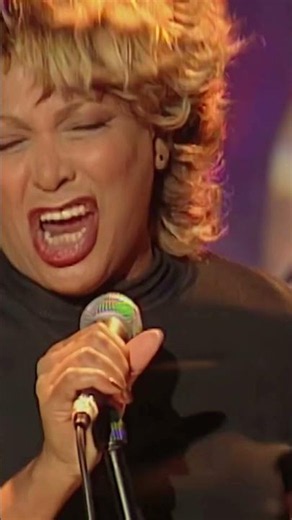 24 hours ain’t enough for me! Tina Turner performing 24/7 on the British show TFI Friday back in 99