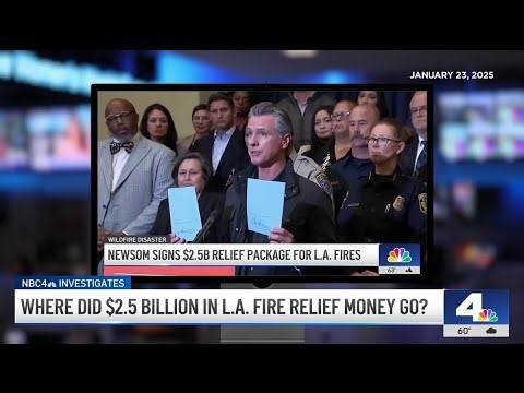 Much of $2.5B fire relief did not reach Eaton, Palisades victims