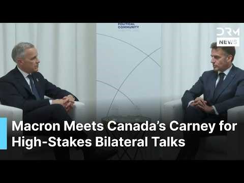FULL MEETING: Macron Meets Canada’s Carney for High-Stakes Bilateral Talks on Global Security | AC1B