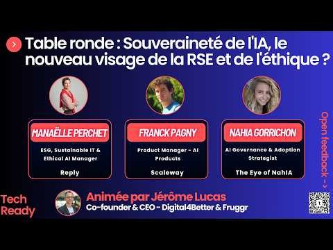 Table Ronde - Souveraineté de l'IA : Le nouveau visage de la RSE et de l'éthique ?