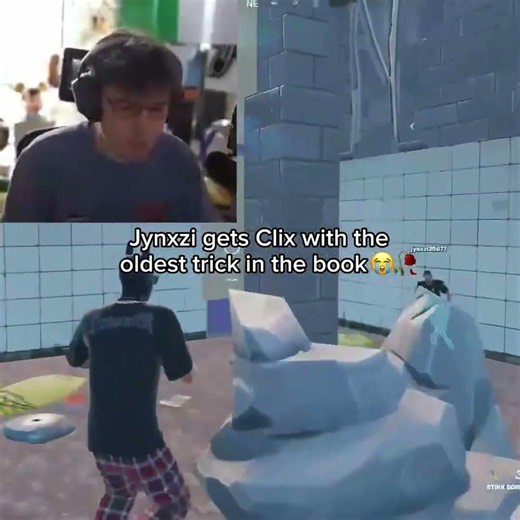 Jynxzi gets Clix with the oldest trick in the book 😭🥀
