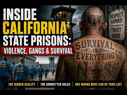 Inside California State Prisons: Violence, Gangs & Survival | The Hidden Reality Behind Bars