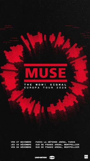 Muse en concert en France !