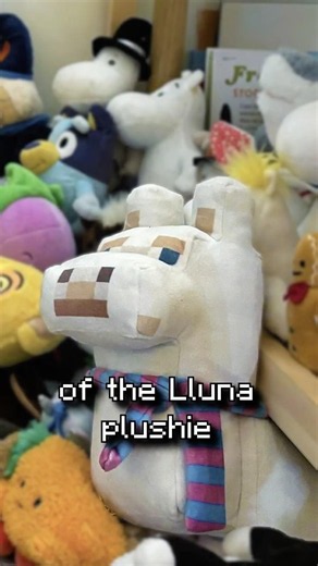 White Pumpkin and Lluna Plushie (Extremely Rare) Minecraft Story Mode