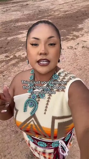 Indigenous Woman Has a Powerful Reminder for America! #IndigenousPeople #NativeAmerican #LamontTyson