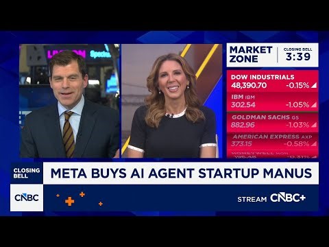 Meta buys Manus to scale AI agents across its platform