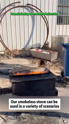 Garbage incinerators are suitable for the safe disposal of household waste and medical waste.