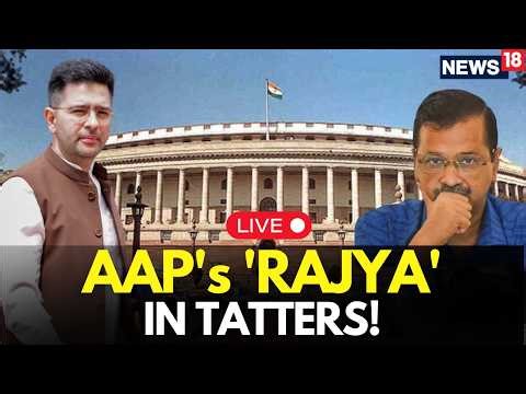 RAGHAV CHADHA JOINS BJP | LIVE: Big chunk of the AAP MPs in the Rajya Sabha To Also Join BJP