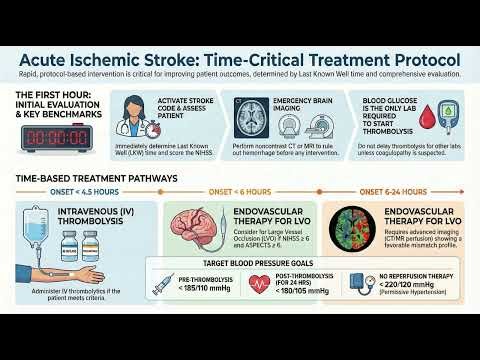 Time Is Brain ENLS 6.0 Acute Ischemic Stroke Protocol Explained (tPA, Thrombectomy, LVO, TIA)Podcast