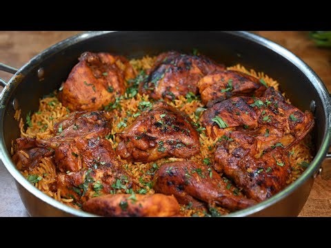 How to Make the Best Arabian Chicken and Rice Kabsa Recipe! Delicious 😋