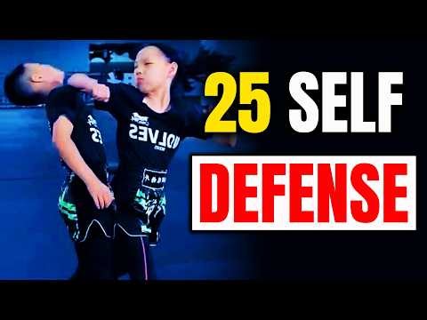 25 Amazing Self Defense Techniques👊| How To Protect Yourself?!