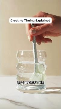 Creatine Timing Explained