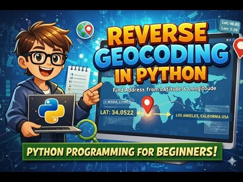 Reverse Geocoding in Python | Find Address from Latitude & Longitude