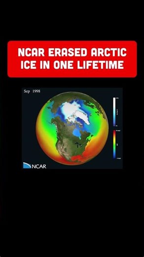 Arctic Sea Ice Is Disappearing Fast — 100 Years of Collapse in Seconds