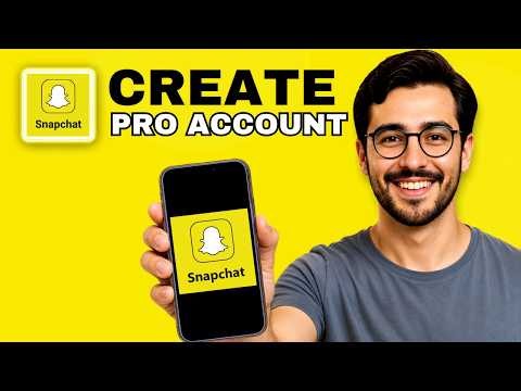 How to Create a Snapchat Professional Account - Full Guide (2026)