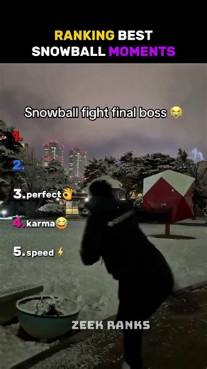 RANKING BEST SNOWBALL MOMENTS 🤣😳