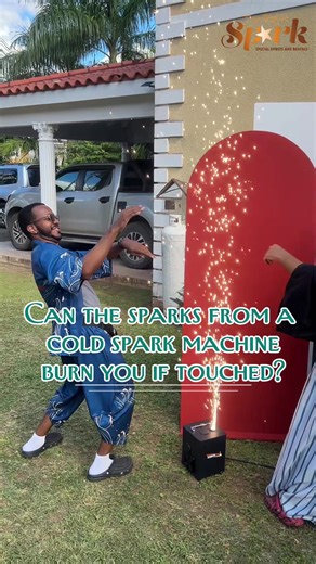 Light up your event—safely. ✨ Cold spark machines create stunning spark effects without the heat or smoke associated with traditional pyrotechnics. The sparks cool quickly in the air, making them a safer option for both indoor and outdoor celebrations while still delivering that unforgettable “wow” moment. Perfect for weddings, stage shows, corporate events, grand entrances, and special celebrations, cold sparks add elegance and excitement without the fire risk. Planning an event? Cold spark mac