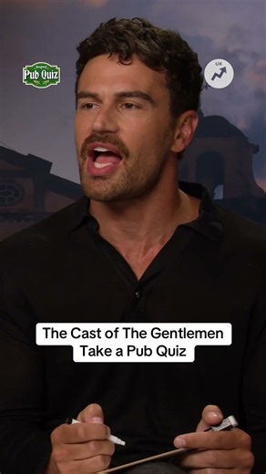 The Cast of The Gentlemen Take a Pub Quiz
