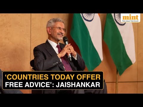 Jaishankar Slams West’s ‘Selfish Interests’ & ‘Free Advice’, Cites Operation Sindoor Example | Watch