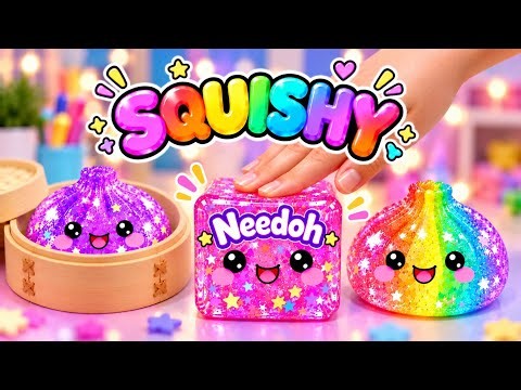 I made Viral Squishy at Home and tested them all! 🥰 DIY TikTok crafts / how to make dumpling squishy