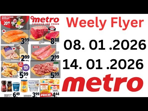 Metro – Alma Weekly Flyer | January 8 to 14, 2026 | Canada