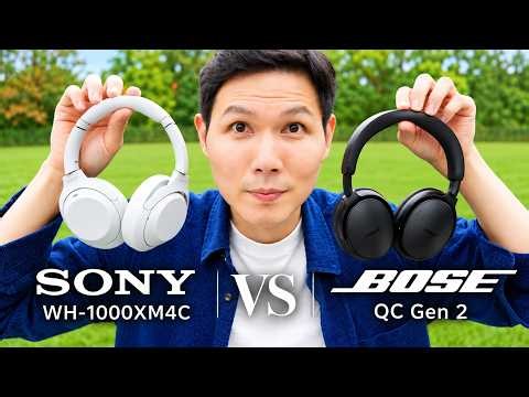 Bose QuietComfort Gen 2 vs Sony 1000XM4C: A Clear Winner
