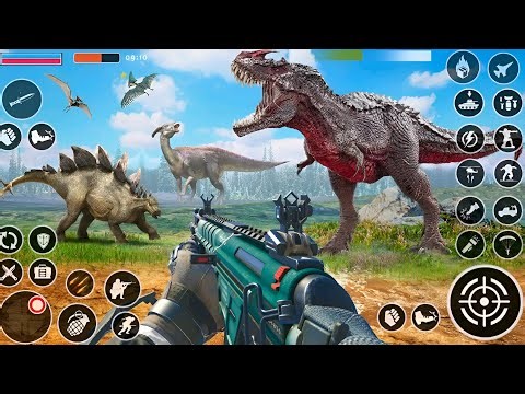 Wild Dino Hunter 🦖 Dangerous Animals Hunt 😱 Sniper Game Android Gameplay 2026