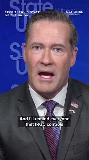 Mike Waltz says NO TIMELINE for when Iran war will end