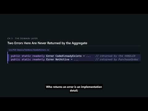Blazor P2P #21 — The Vendor Aggregate: Bank Accounts, and the Uniqueness Problem