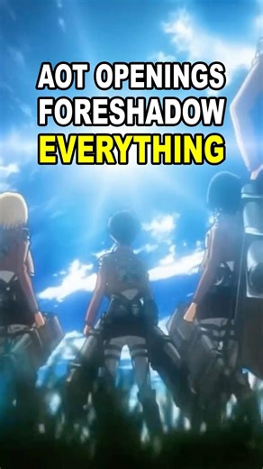 Attack on Titan openings foreshadow everything