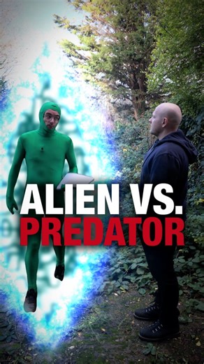 Hamish Shepherd on Instagram: "The real Alien vs Predator #alien #chrishansen #caught #sketch #funny"