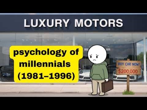 psychology of millennials (born 1981–1996)