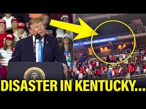 🚨Trump FALLS APART in Kentucky as NO ONE SHOWS….
