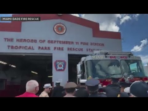 Miami-Dade Fire Rescue honors “Heroes of September 11”