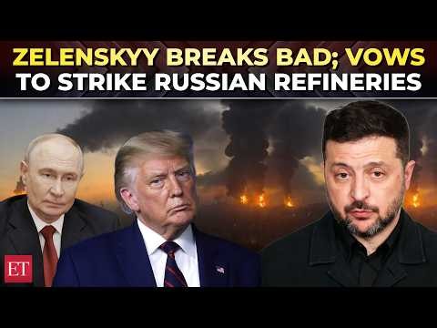 ‘Starlink slowdown intentional’: Zelensky fumes at Trump after Putin's attack, vows refinery strikes