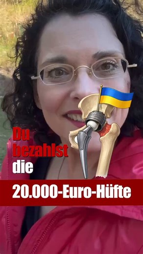 20.000€ für eine neue Hüfte – nach wenigen Wochen in Deutschland?!Und wer zahlt am Ende die Rechnung? 👉 Du!Denn Krankenversicherte zahlen für die illegale Migration kräftig mit.Hört, was ein wesentlicher Grund für die Schieflage der gesetzlichen Krankenversicherung ist: