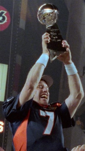 John Elway gets emotional looking back at his first Super Bowl win 🥺❤️ #denverbroncos #nfl