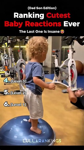 Ranking The Top 6 Cutest Baby Reactions Ever (Dad Son Edition) Part 2