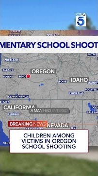 Children among victims in Oregon school shooting