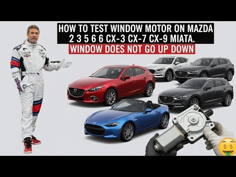 🛠️ Mazda Window Motor Testing Guide (Fix Your Stuck Window!)