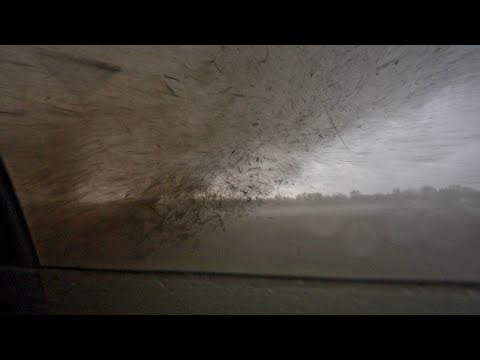 THE MOST INSANE TORNADO INTERCEPT EVER in the Dominator 3 with anemometer ripped off the roof!