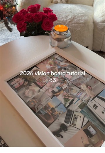 Create Your Own 2026 Vision Board Tutorial