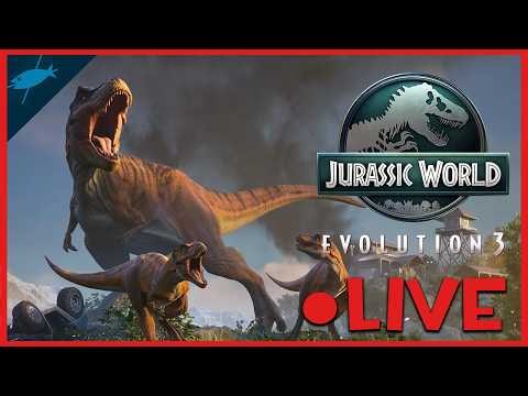 [Jurassic World Evolution 3] Actual progress? Dinosaurs? In my stream? Impossible.