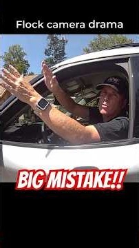 Flock Camera Installer Calls Police On Reporter 📸😤 #bodycam #flockcameras #cops