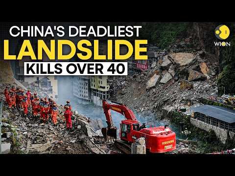 China Landslide: Deadly Landslide Leaves A Trail Of Destruction In Southwestern China | Originals
