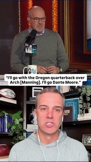 Dante Moore could be the first QB drafted in 2027 over Arch Manning?! 👀