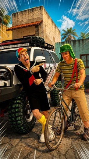 QUICO SHOWS OFF HIS LUXURY CAR AND HUMILIATES EL CHAVO! 🤣🚗 #elchavodel8 #kiko #elchavodelocho #el...