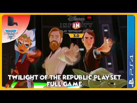 Disney Infinity 3.0 Twilight of the Republic Playset Full Game Longplay (PS4)