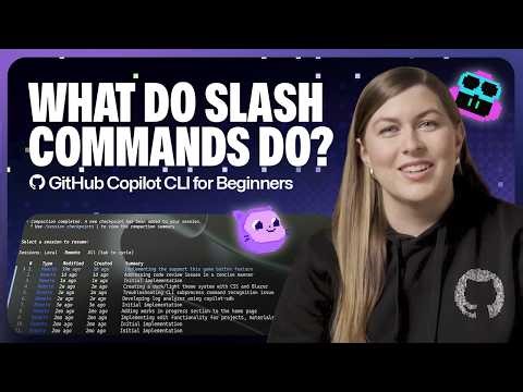 A beginner's guide to Copilot CLI slash commands