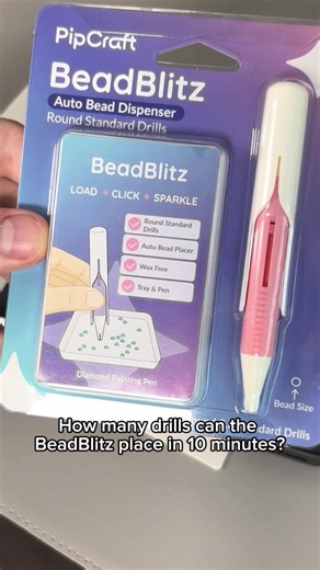 Get the BeadBlitz at pipcraft.co 🍃 Link in my bio. Heads up: scammers are cloning this product with fake listings and stolen videos. The real BeadBlitz only comes from pipcraft.co. If you see it anywhere else claiming to be us, it’s a knockoff. Don’t get burned. Now the good part. I ran a 10 minute test on this leaf and BeadBlitz placed 38.6 drills per minute. That’s about double what you’d hit locked in with a single placer, and it never slows down, never needs wax. Round drills load in, one c